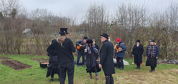 Our first Wassail in Petersfield
